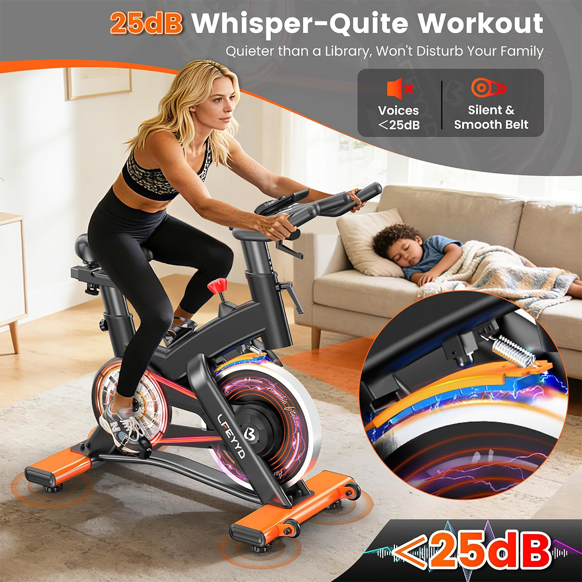 Cyclette Pooboo, cyclette magn - Exercise Bike Magnetic Resistance recensione e prezzo